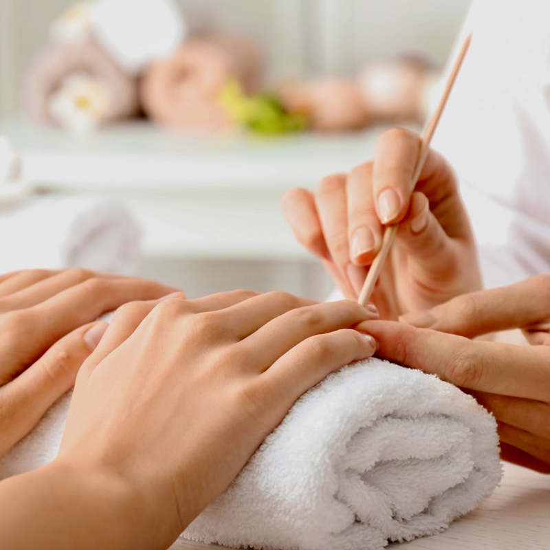 Gel Polish Change Feet