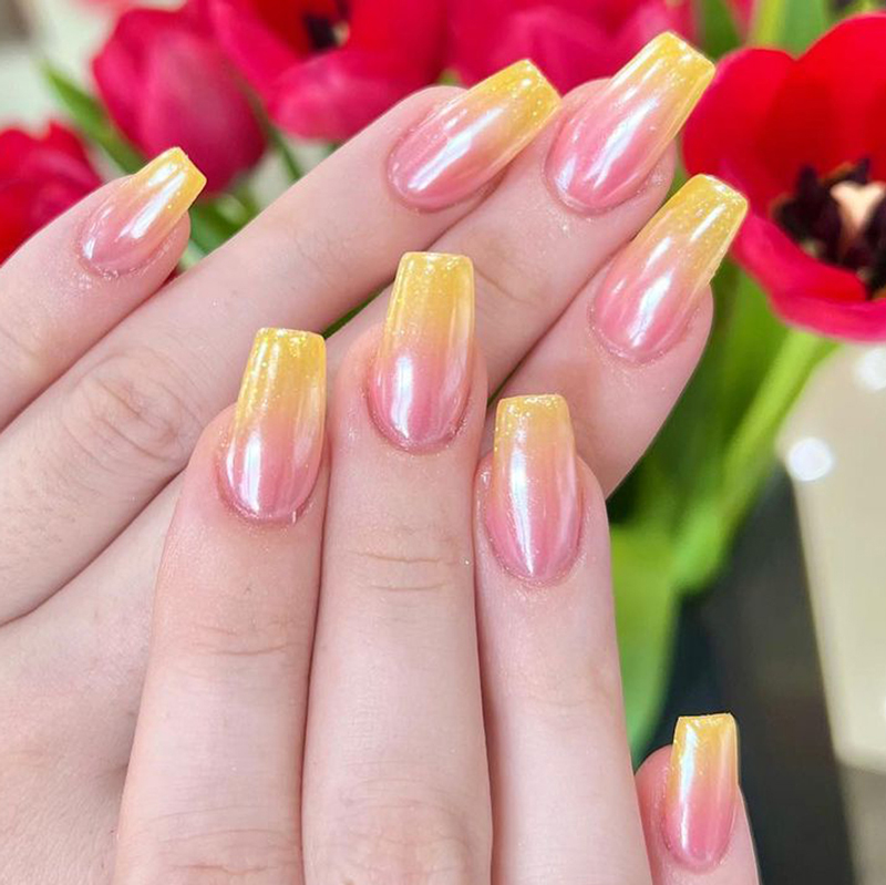 Pink & White Full Set